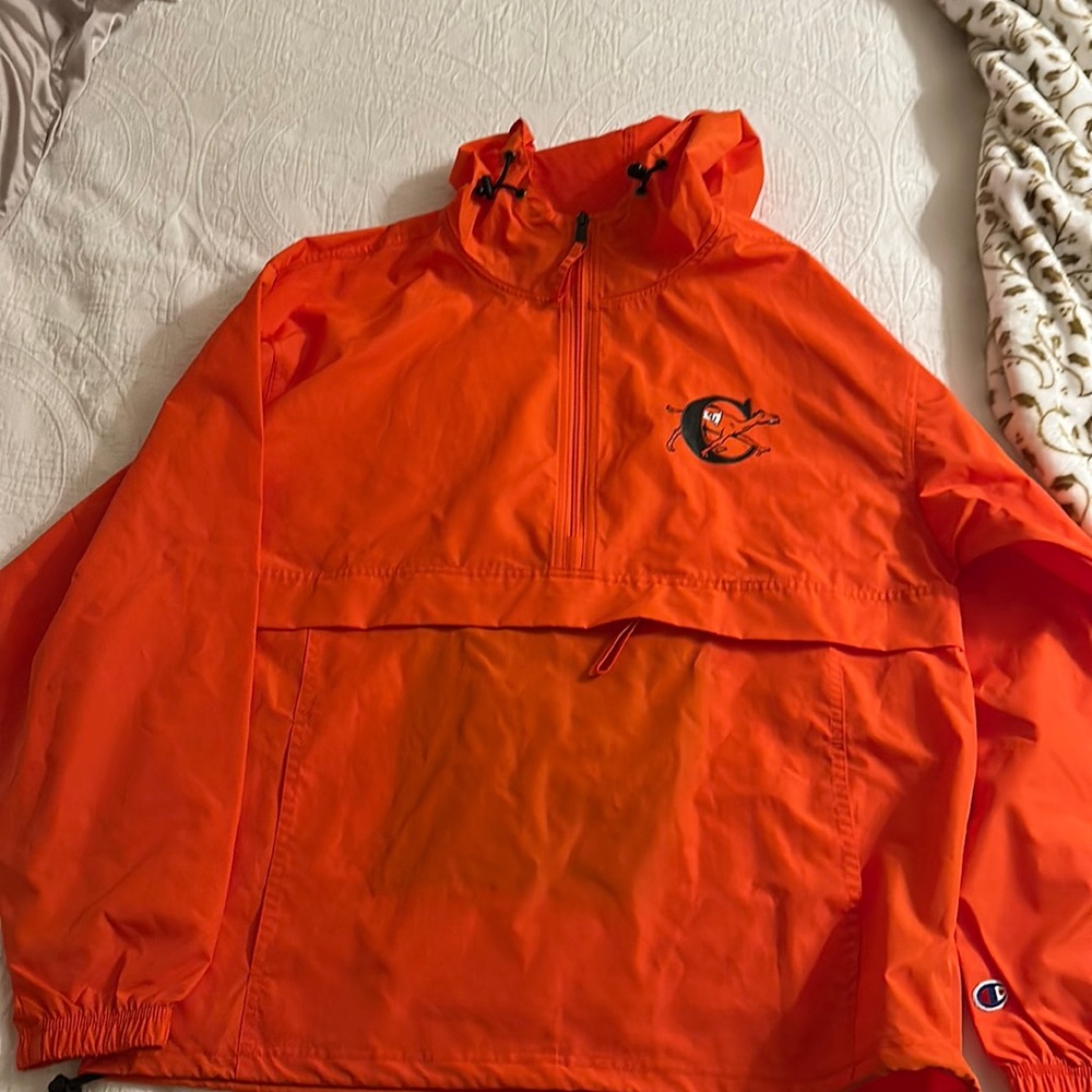 Campbell University windbreaker.